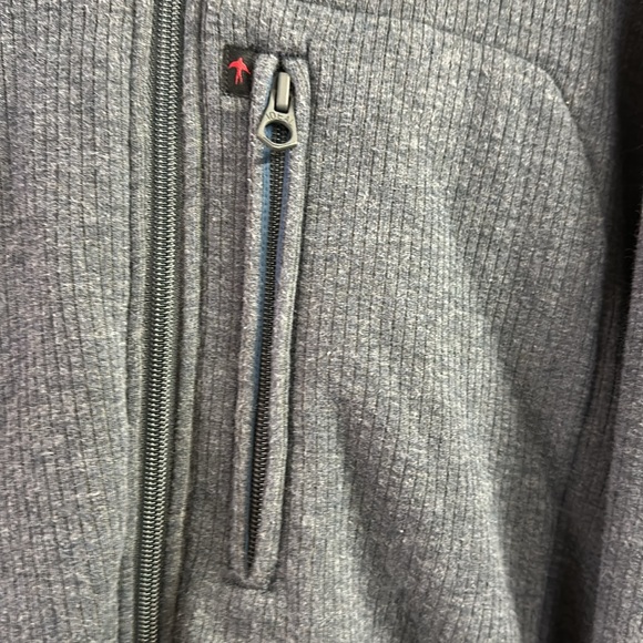 Relwen rib zip hoodie sweatshirt size 2X XXL navy - Picture 2 of 5